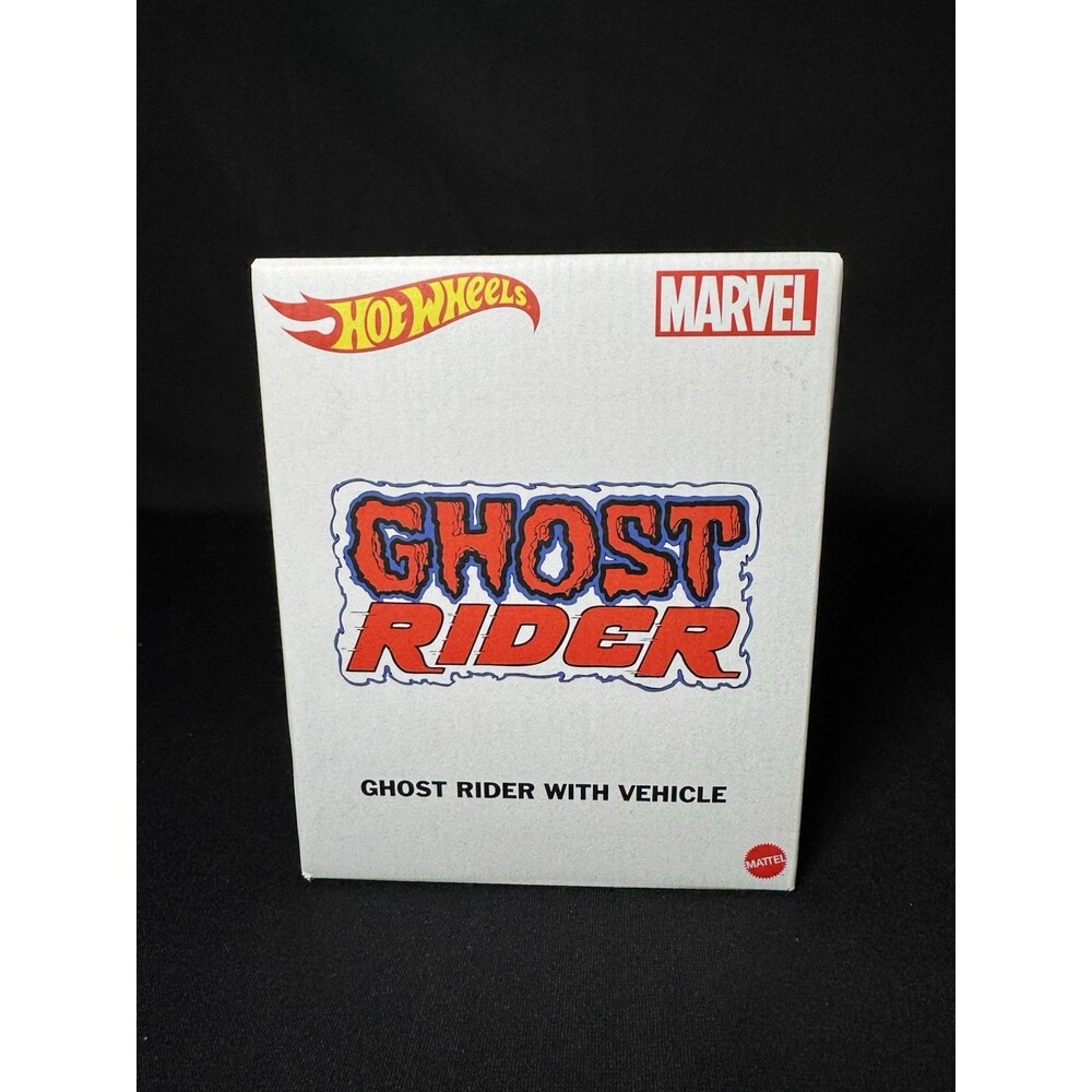 SDCC 2022 COMIC CON MATTEL HOT WHEELS GHOST RIDER w/ MOTORCYCLE VEHICLE MARVEL